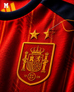 Spain home jersey  Embroidery edition with 2 star