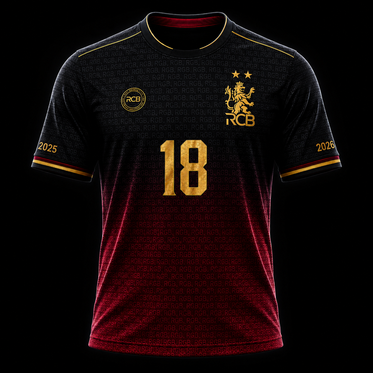 FORXA — RCB × VIRAT 18 CUSTOMIZED JERSEY