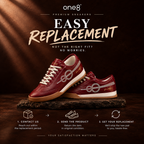 ONE8 Signature Burgundy Leather Sneakers