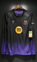 Barcelona Away 26/27 - Embroidery logo with Full Sleeve