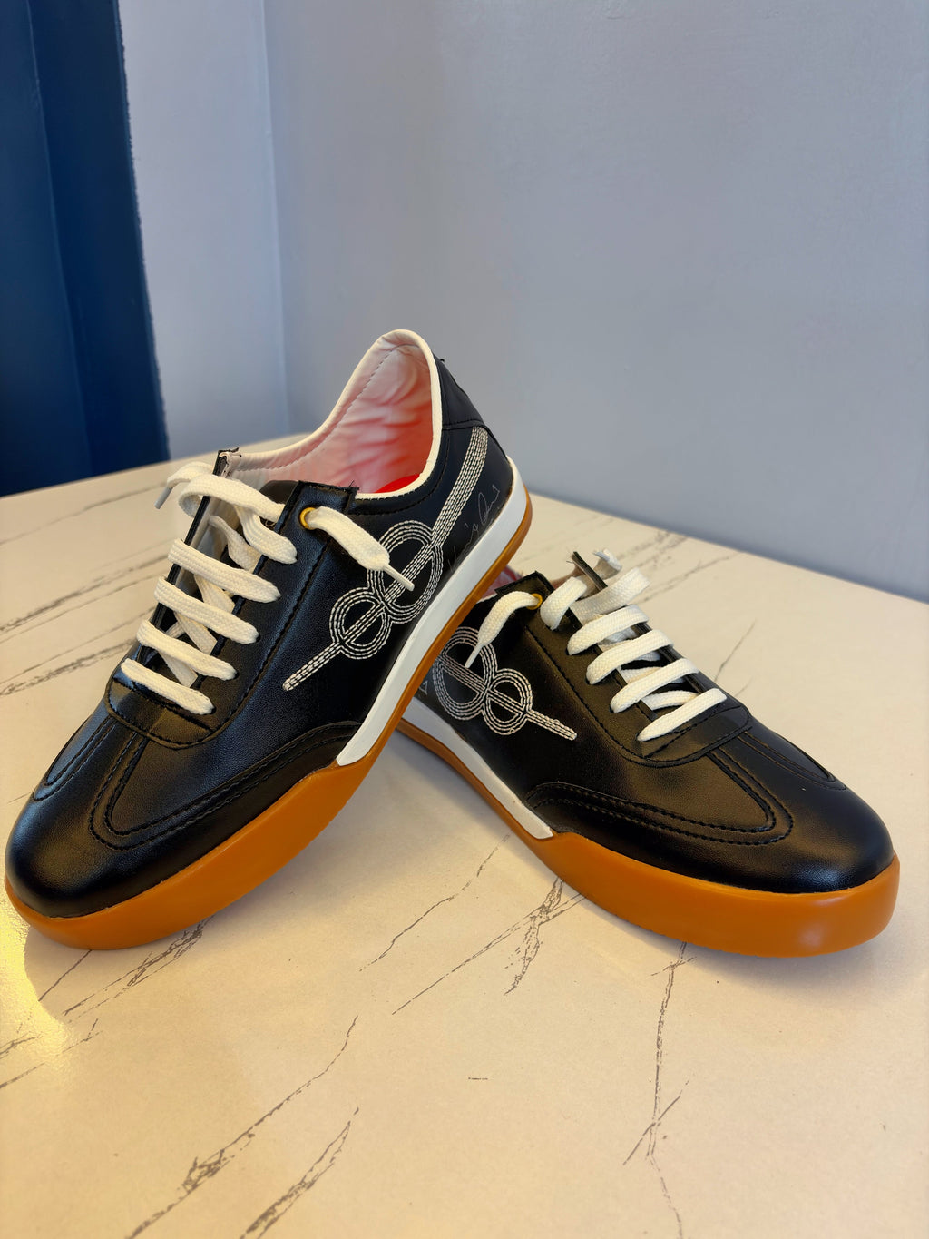 ONE8 Black Retro Sneakers