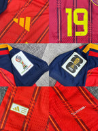 Spain Home jersey player version with 2 star