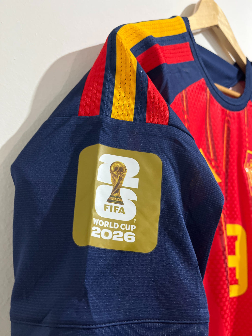 Spain home jersey  Embroidery edition with 2 star