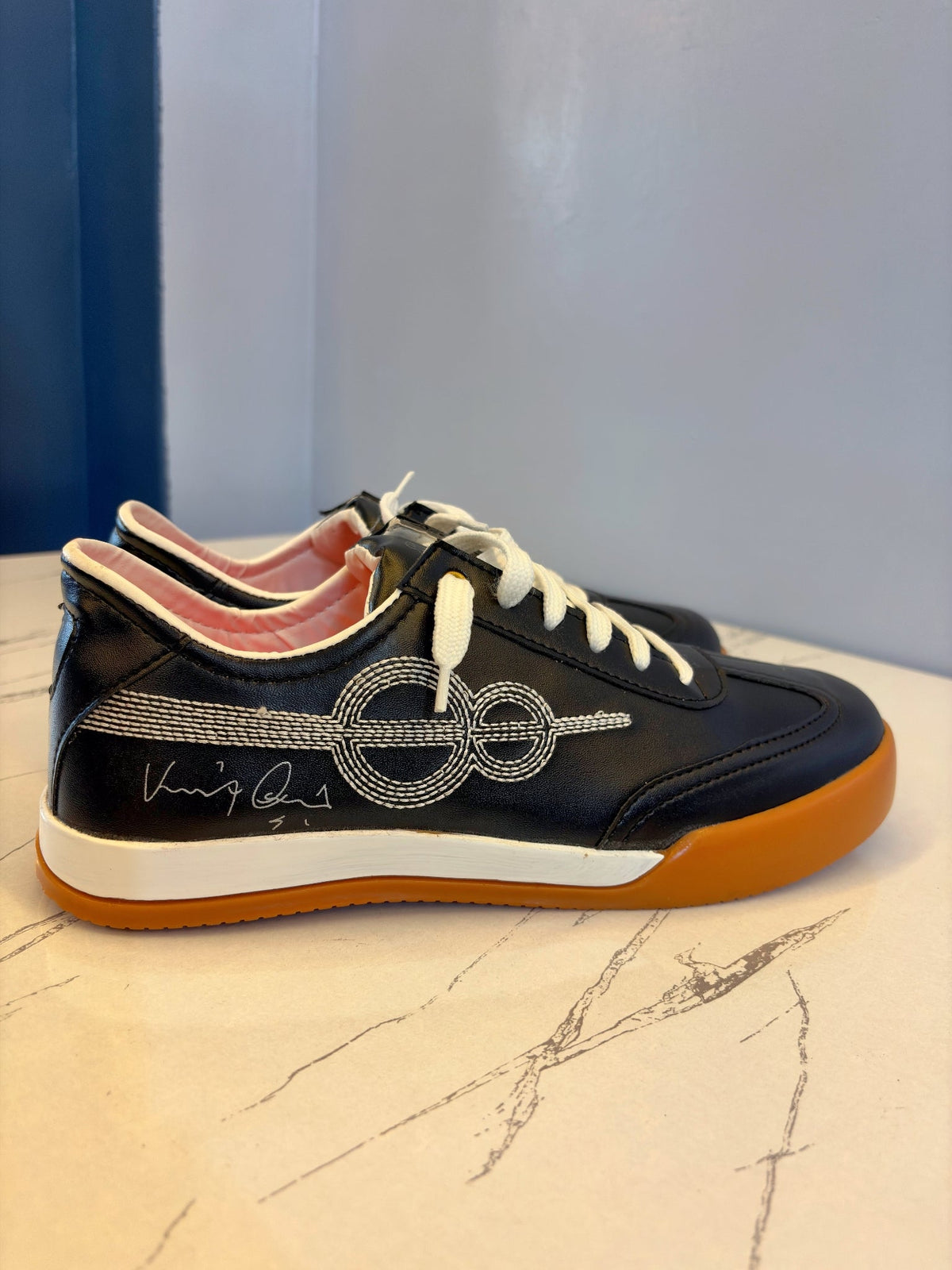 ONE8 Black Retro Sneakers