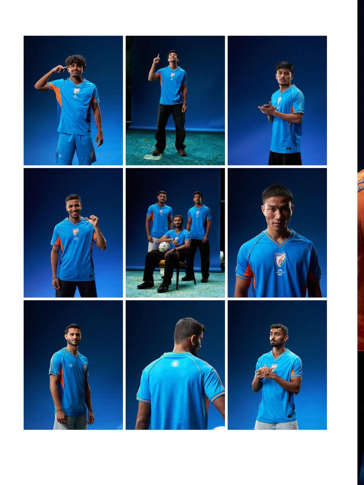 INDIAN FOOTBALL JERSEY - PLAYER VERSION